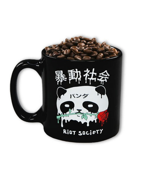 Riot Society -  Panda Rose Drip 20oz Mug