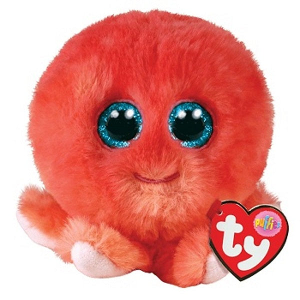 Ty Puffy Sheldon Octopus Plush