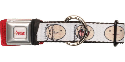 Adventure Time Finn Faces Pet Collar