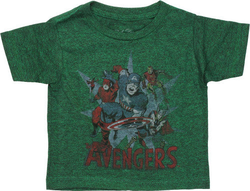 Avengers Faded Group Burst Infant T-Shirt