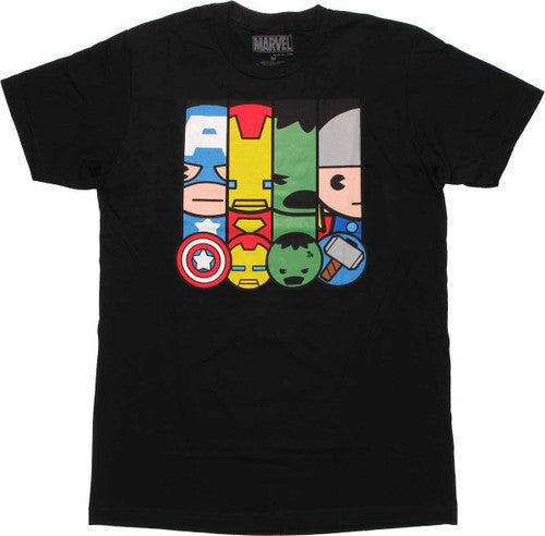 Avengers Toys Panels T-Shirt Sheer