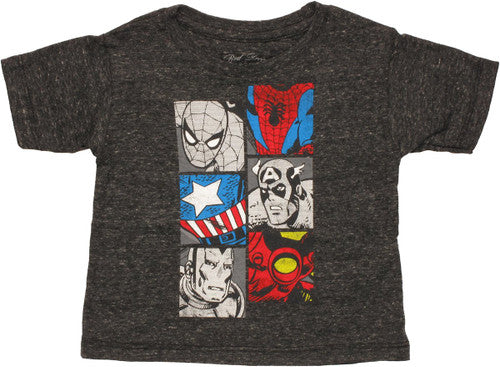 Avengers Trio Split Boxes Infant T-Shirt