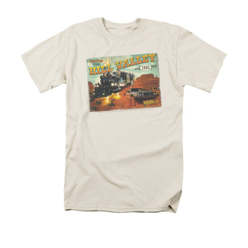 Back to the Future 3 Postcard T-Shirt