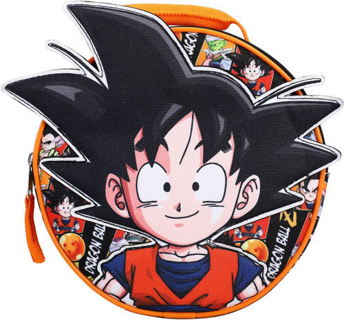 Dragon Ball Goku Collage Lunch Bag in Orange Stylin Online