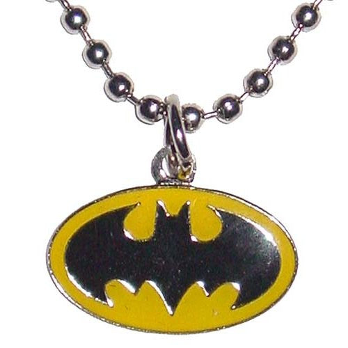 Batman Classic Logo Necklace in Yellow