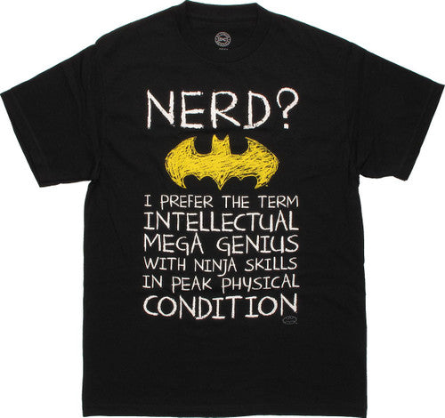 Batman Nerd Rebuttal T-Shirt