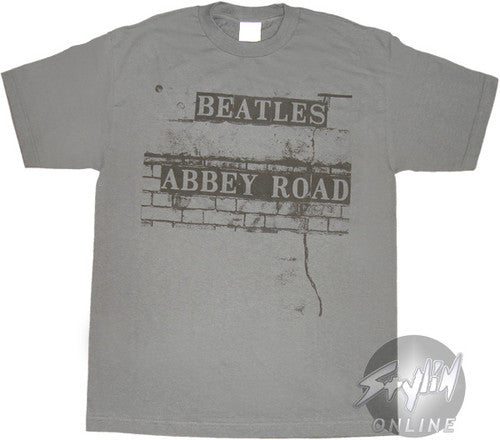 Beatles Abbey Road Wall T-Shirt