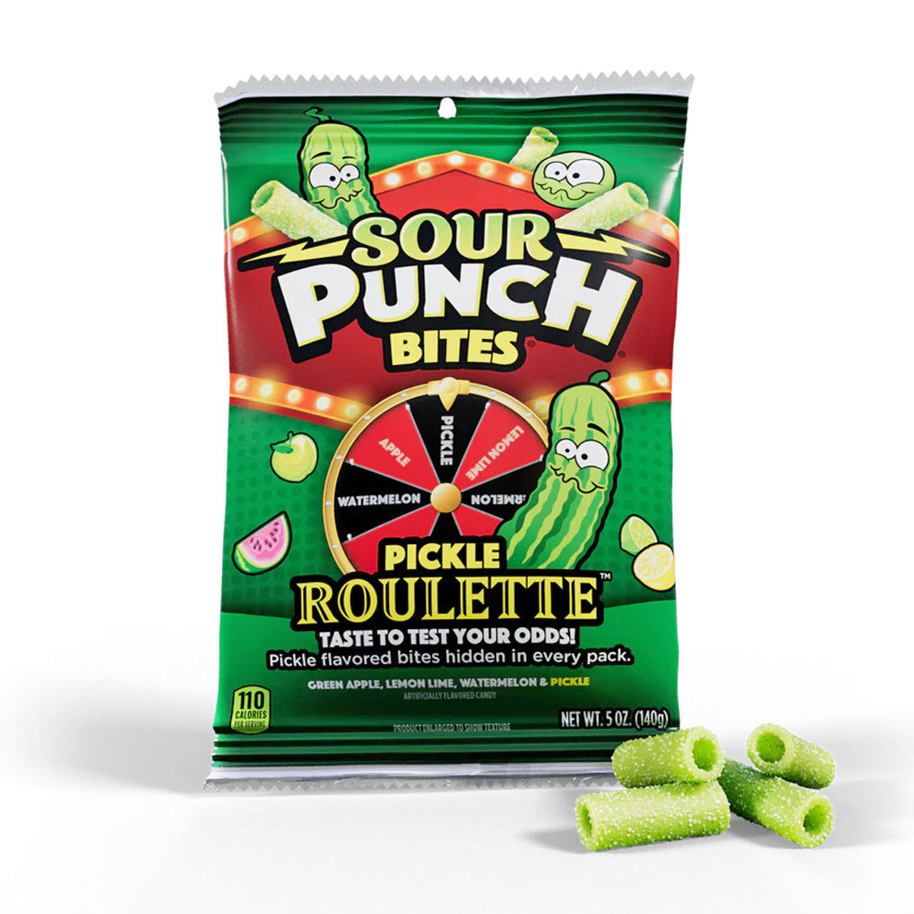 Sour Punch Bites Pickle Roulette