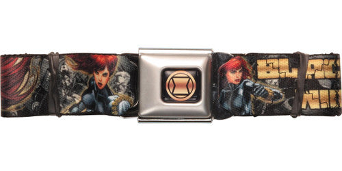 Black Widow Pose Wrap Seatbelt Belt Avengers