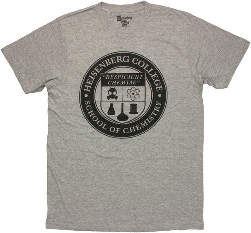 Breaking Bad College Seal T-Shirt Sheer