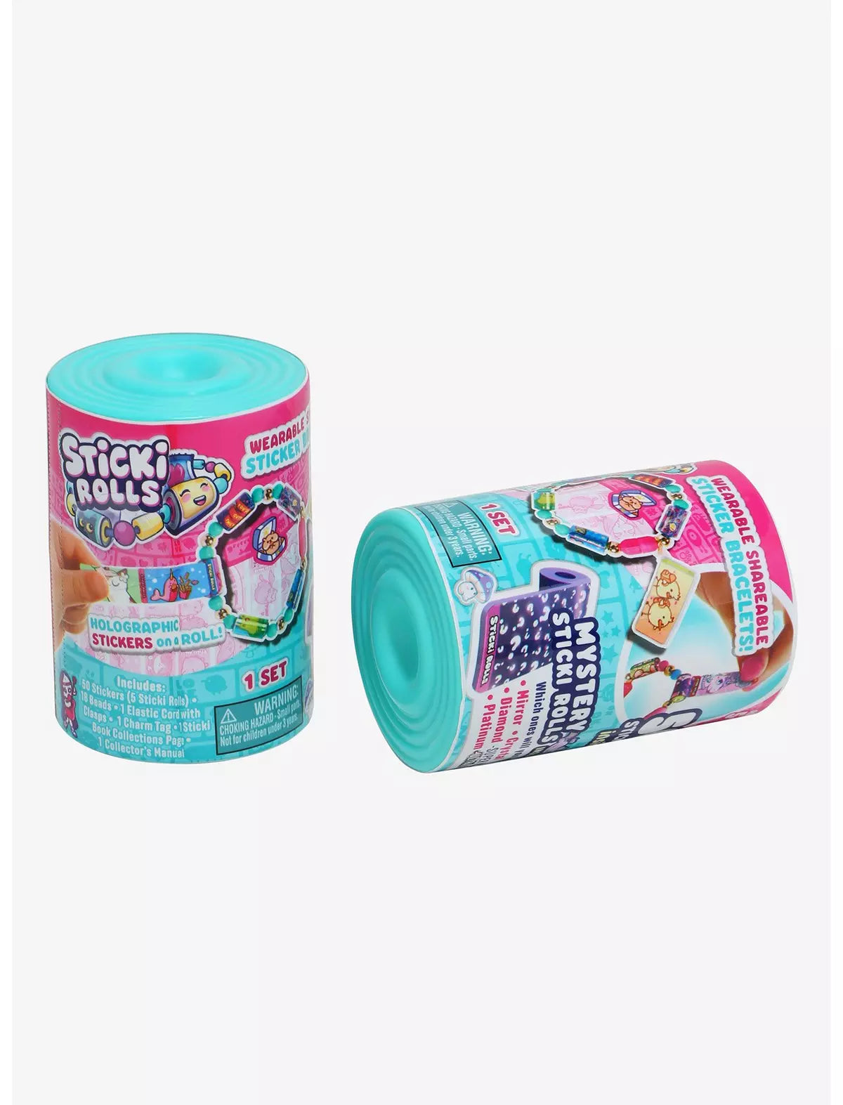 Sticki Rolls Sticker Blind Capsule Bracelet (contents may vary)