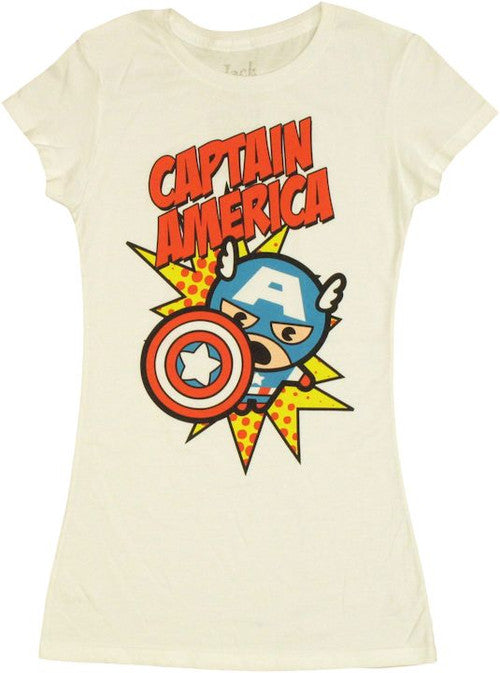 Captain America Toy Burst Baby T-Shirt