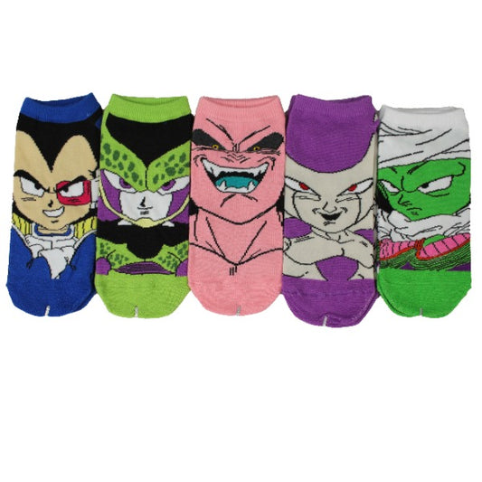 Dragon Ball Z Chibi Ankle Socks 5-Pack