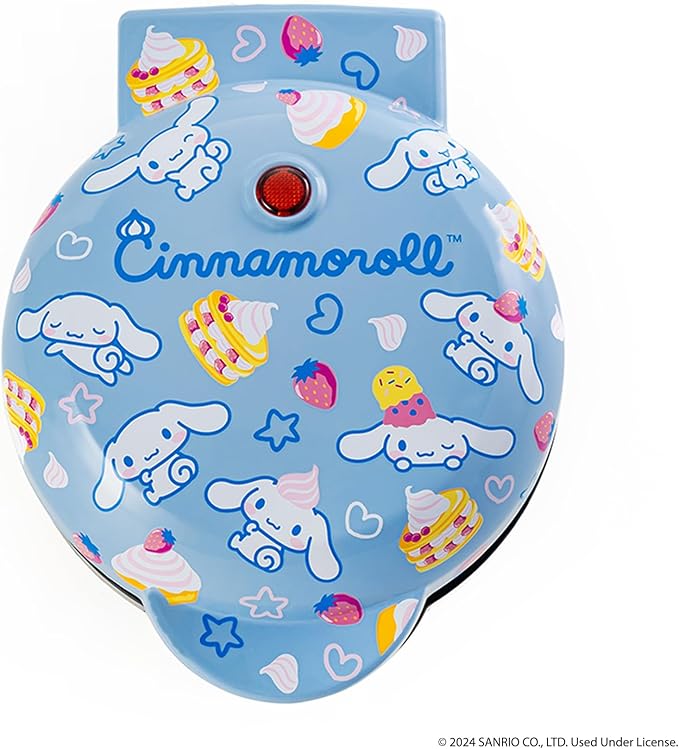 Hello Kitty Cinnamoroll Mini Waffle Maker