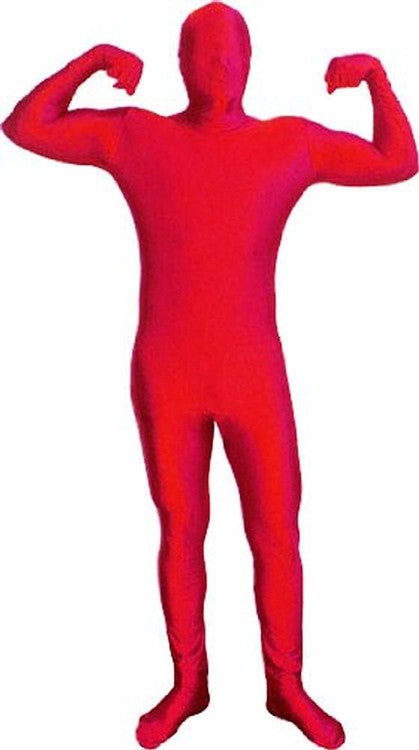 Full Body Red Spandex Suit