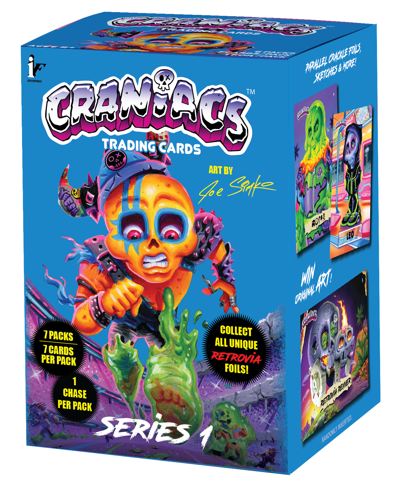 Craniacs Trading Cards Blaster Box