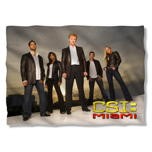 CSI: Miami Cast Pillow Case