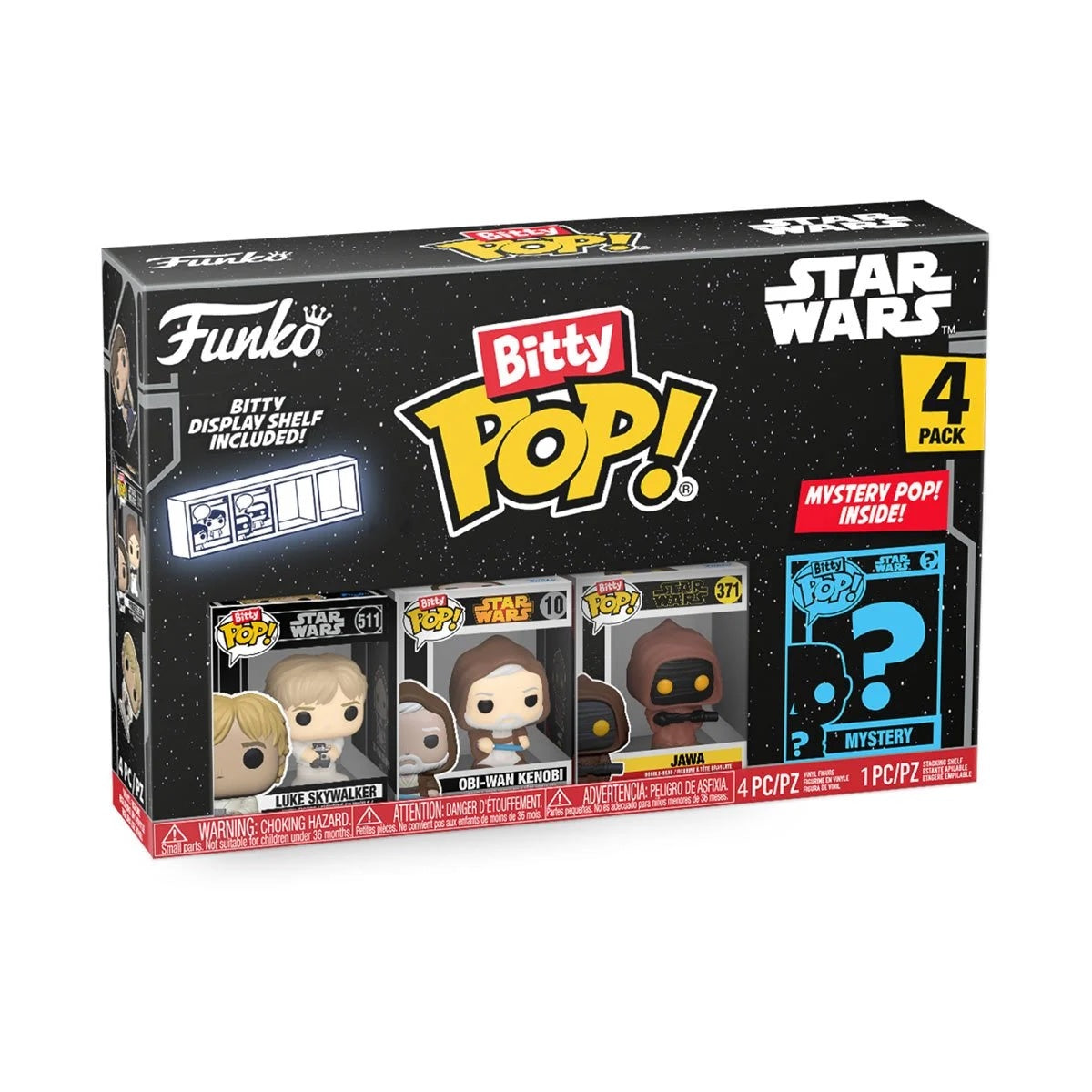 Funko Bitty Pop! Figure 4-Pack Star Wars - Luke Skywalker