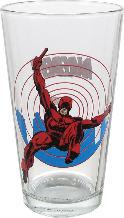 Daredevil Radar Sense Toon Tumbler Pint Glass