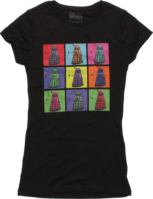 Doctor Who Dalek Art Grid Baby T-Shirt