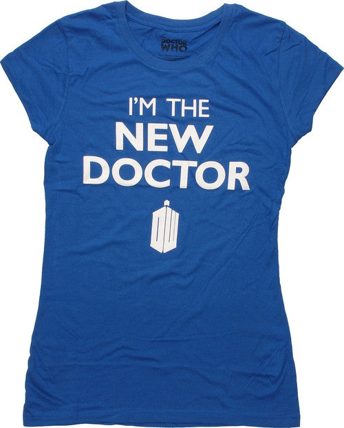 Doctor Who New Doctor Royal Blue Baby T-Shirt