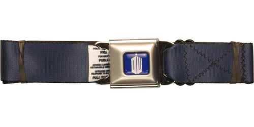 Doctor Who TARDIS Wrap Seatbelt Belt in Navy Blue Blue