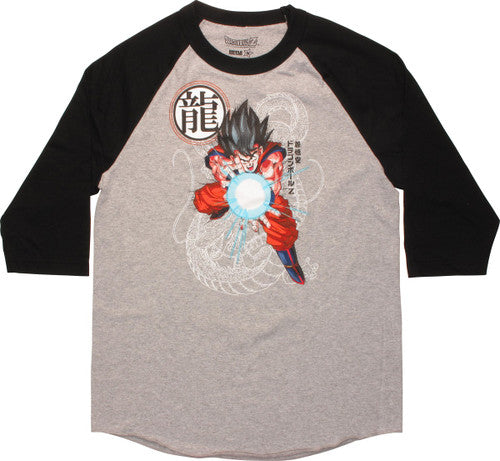 Dragon Ball Z Goku Kamehameha Raglan T-Shirt