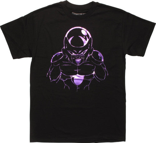 Dragon Ball Z Purple Foil Frieza Art T-Shirt