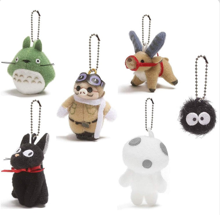 Studio Ghibli Collector Box Keychain Set