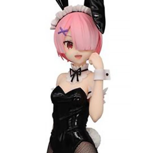 Re:Zero Starting Life in Another World - Ram BiCute Bunnies Black Version Statue