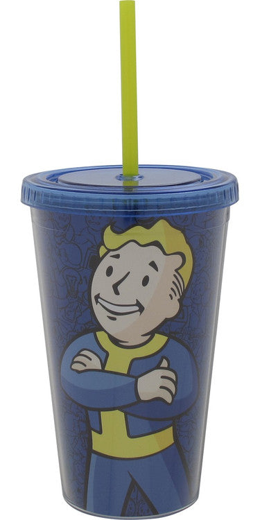 Fallout Vault Boy Vault-Tec Travel Cup in Yellow