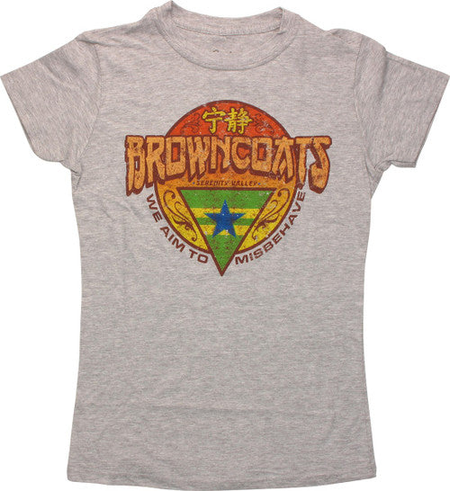 Firefly Browncoats Badge Baby T-Shirt