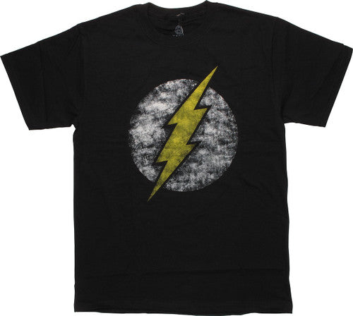 Flash Logo Sponged Stencil T-Shirt