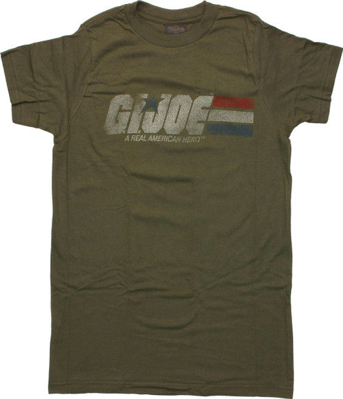 GI Joe Faded Logo T-Shirt Sheer