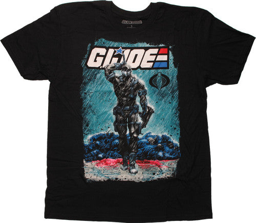 GI Joe Snake Eyes Comic Art T-Shirt Sheer