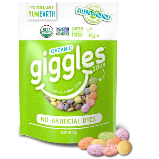 YumEarth Organic Sour Giggles Chewy Candy