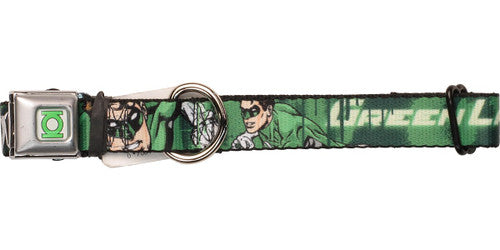 Green Lantern Hal Jordan Poses Pet Collar