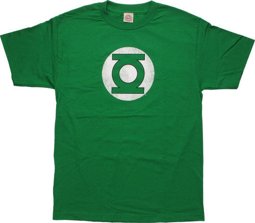 Green Lantern Symbol Distressed T-Shirt