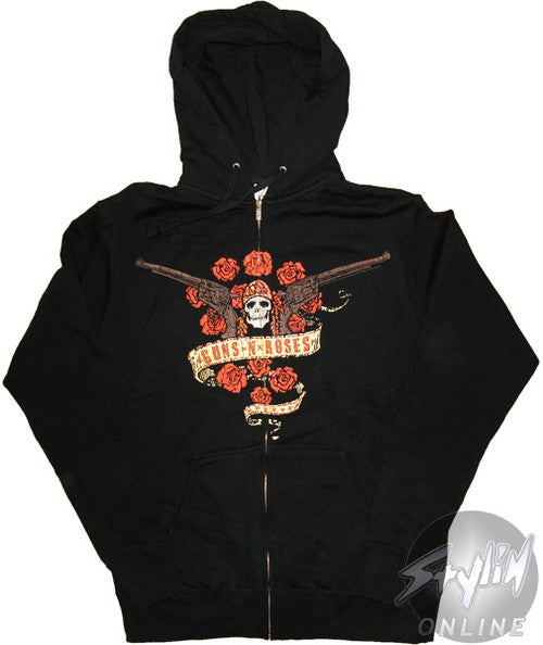 Guns n Roses Wreath Hoodie