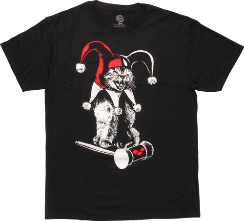 Harley Quinn Cat Costume T-Shirt
