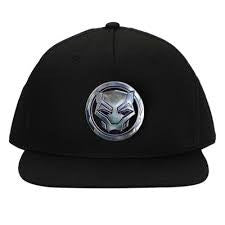 Black Panther Metalic Logo Yth Snap Hat Stylin Online