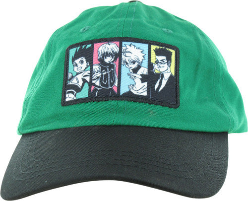 Hunter Hunter Group Patch Buckle Hat in Green Hunter x Hunter