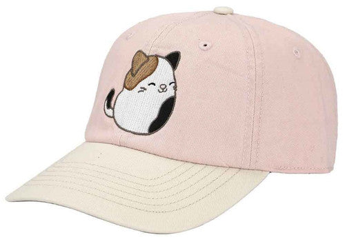 Squishmallows Cam Cat Buckle Hat in Pink Stylin Online