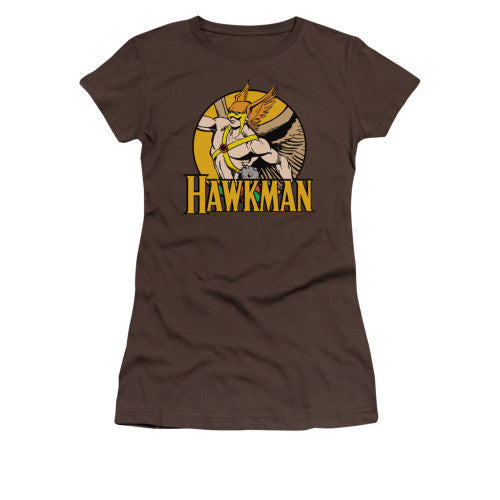 Hawkman Circle Name Juniors T-Shirt