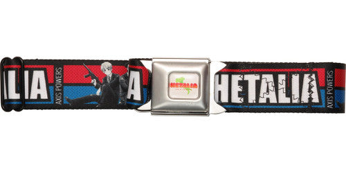 Hetalia USA and Britain Seatbelt Belt in Red