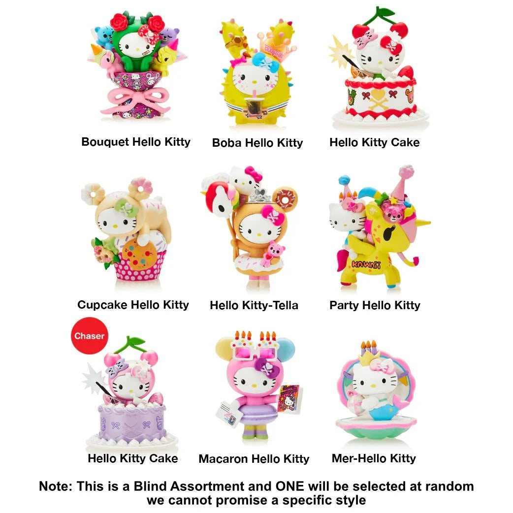 Tokidoki X Hello Kitty and Friends Hello Kitty 50th Birthday Blind Box (1 random)