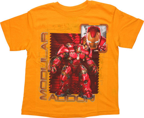 Iron Man Modular Addon Juvenile T-Shirt