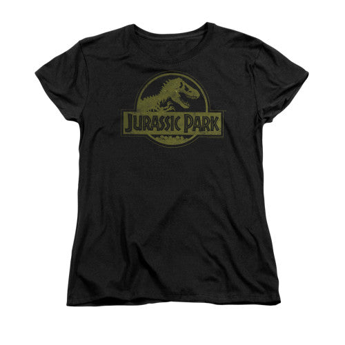 Jurassic Park Dist Logo Ladies T-Shirt