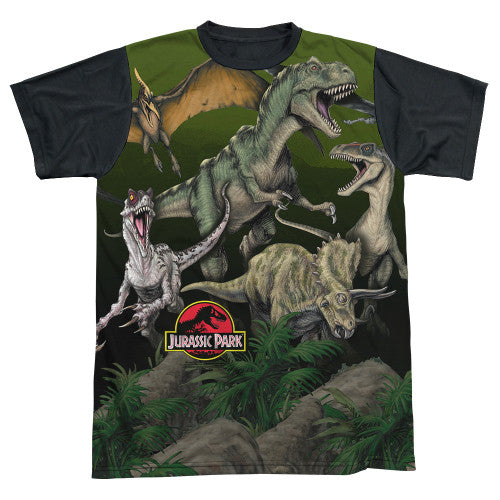 Jurassic Park Pack Of Dinos BB Sublimated T-Shirt