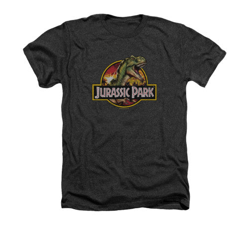 Jurassic Park Retro Rex Heather T-Shirt